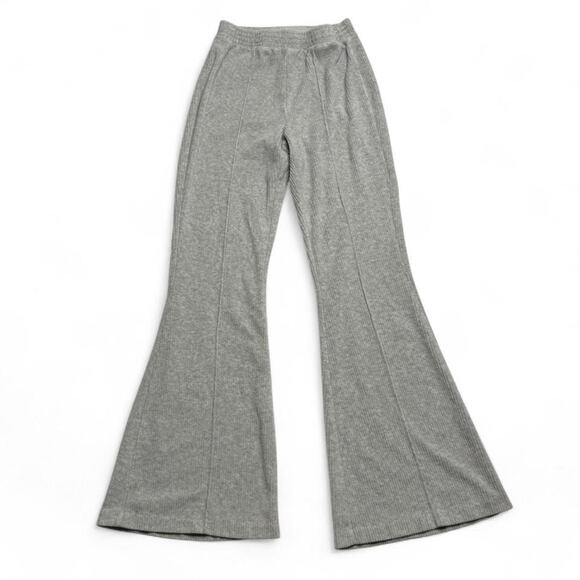 aerie Pants - Aerie grey ribbed flare pants Size XS
